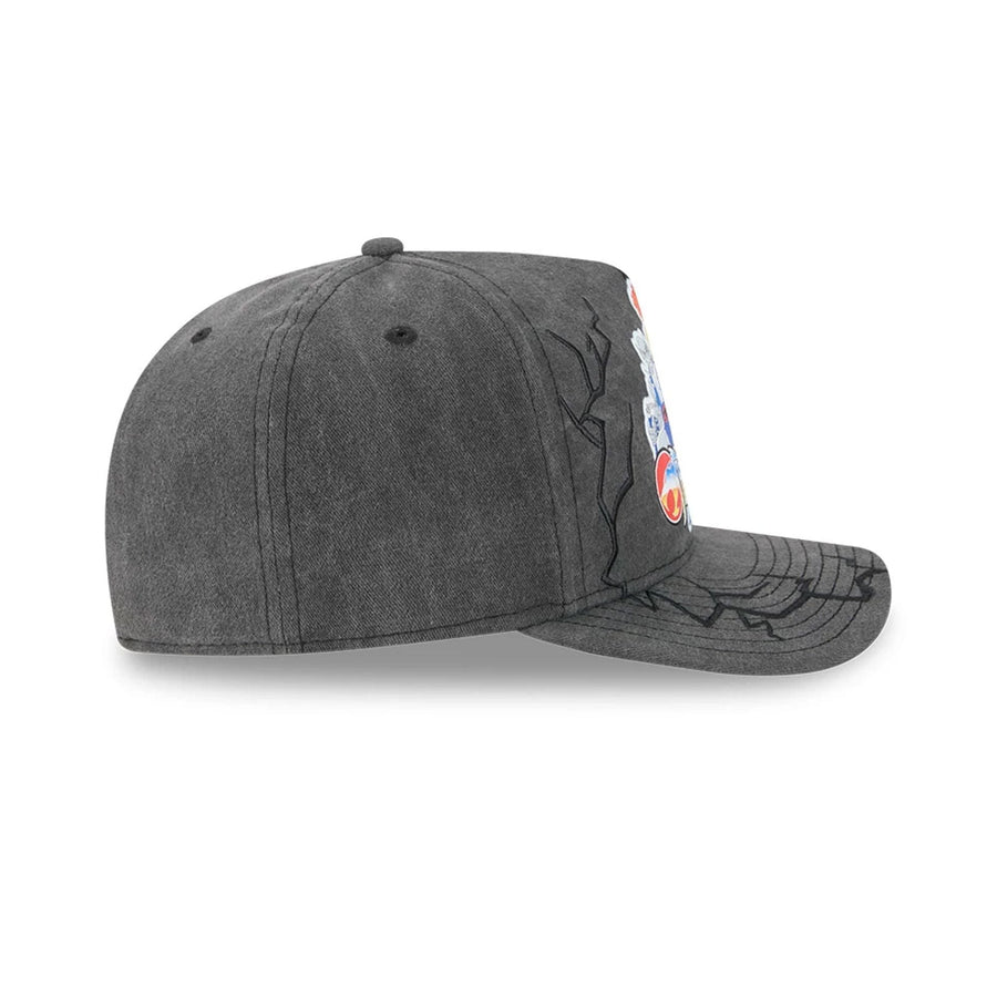 This is a Thundercats Dark Grey 9FIFTY A-Frame Snapback Adjustable Cap 5
