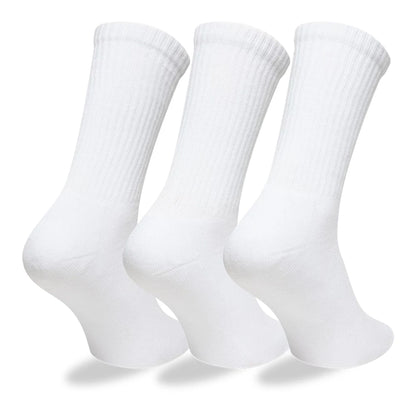 This is a Alpine Racing Alpine Logo White 3 Pack Crew Socks  3