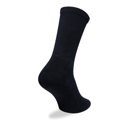 This is a Alpine Racing Alpine Logo Navy 3 Pack Crew Socks 8