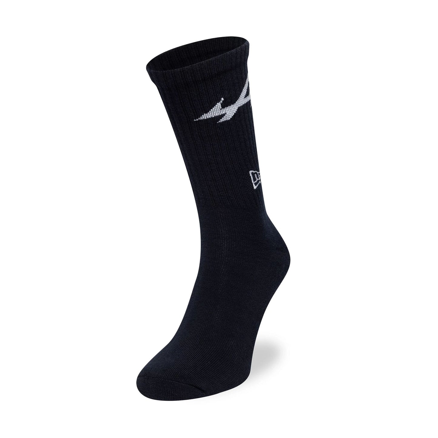 This is a Alpine Racing Alpine Logo Navy 3 Pack Crew Socks 6