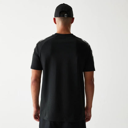 The Male model is wearing Green Bay Packers NFL 3RD Down Black T-Shirt 2