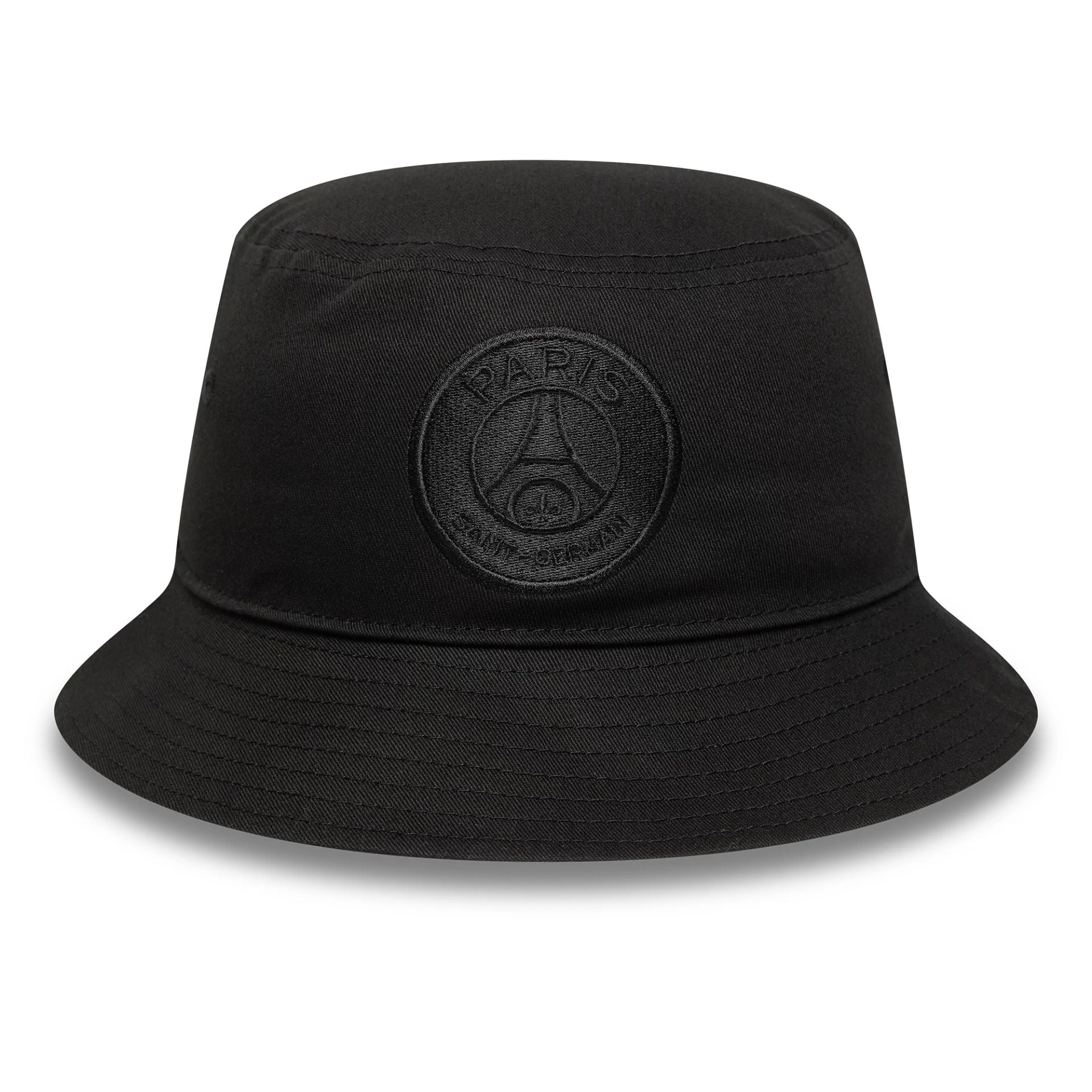 This is a Paris Saint-Germain Tonal Black Bucket Hat 2