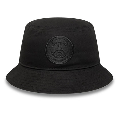 This is a Paris Saint-Germain Tonal Black Bucket Hat 2