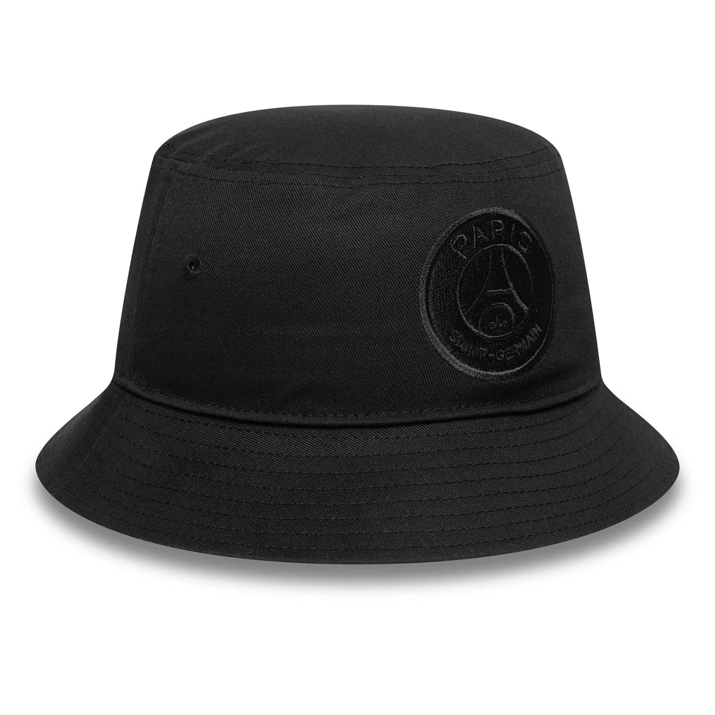 This is a Paris Saint-Germain Tonal Black Bucket Hat 3
