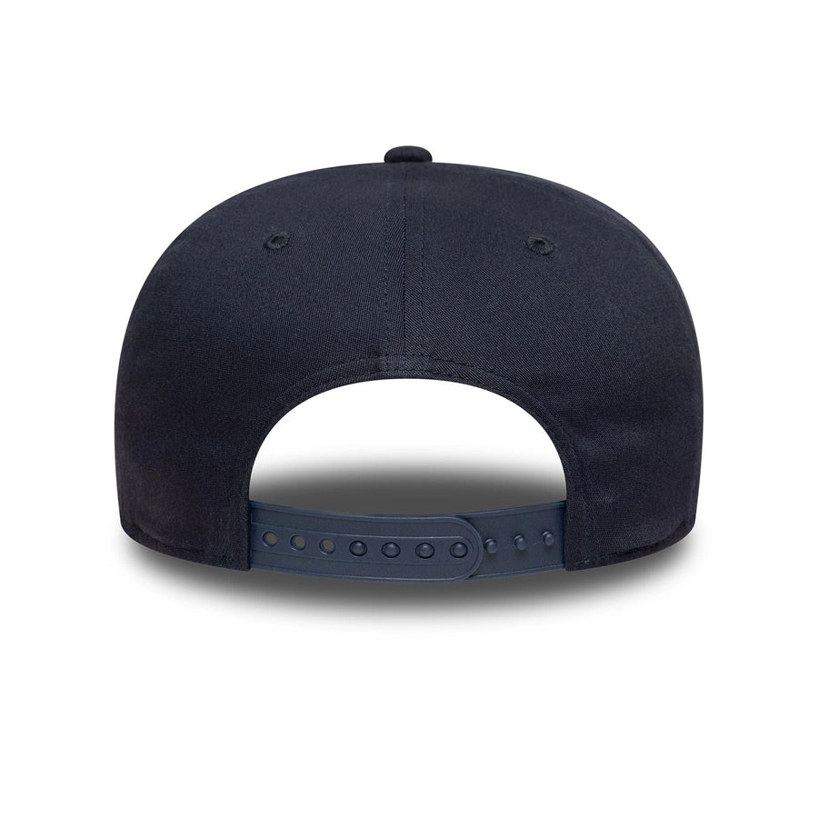 This is a Paris Saint-Germain Tonal Navy 9SEVENTY Stretch Snap Adjustable Cap 4