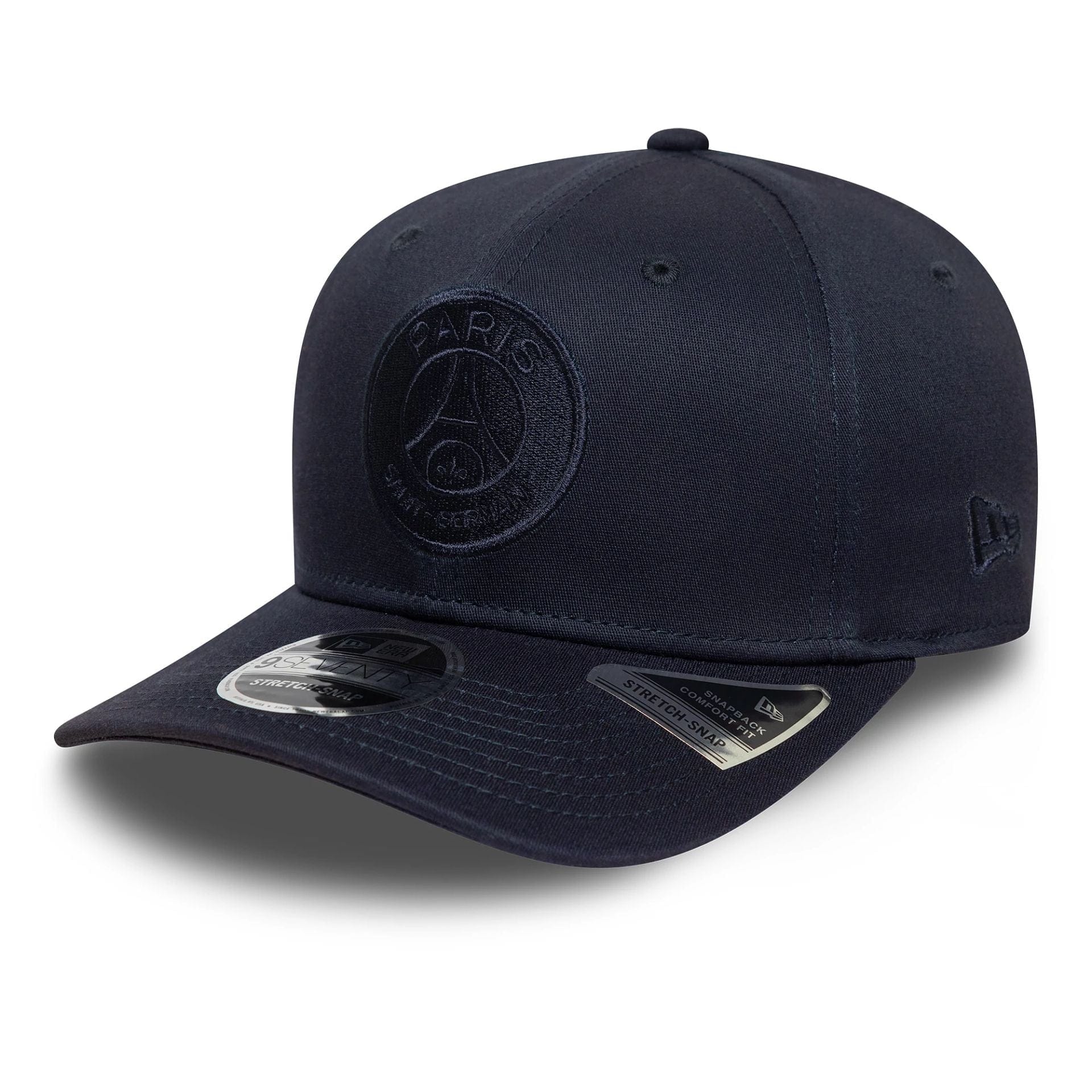Tonal Paris Saint-Germain Navy 9SEVENTY Stretch Snap Cap | NEC UK