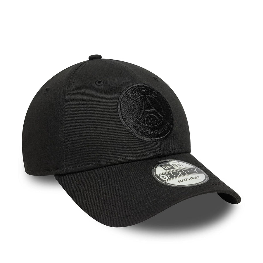 This is a Paris Saint-Germain Tonal Black 9FORTY Adjustable Cap 3