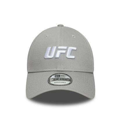 This is a UFC Ultimate Fighting Core Grey 9FORTY Adjustable Cap 2