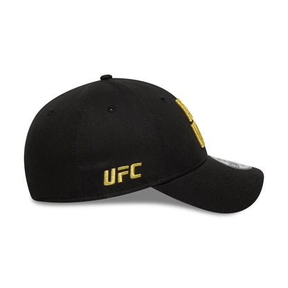 This is a UFC Ultimate Fighting Metallic New Champ Black 9FORTY Adjustable Cap 5