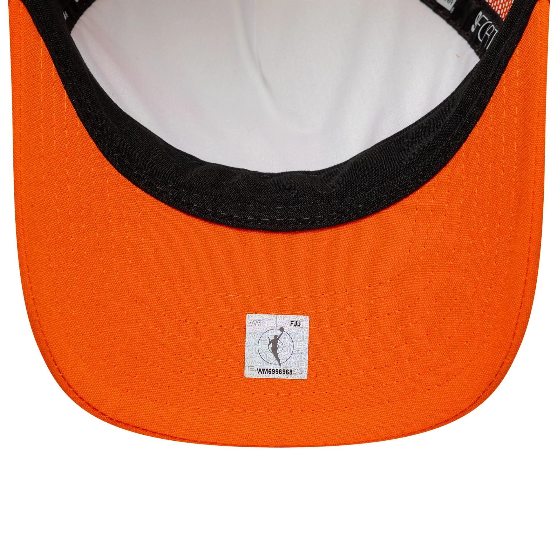 This is a WNBA 2025 All Star Game Logo Orange 9FORTY M-Crown A-Frame Adjustable Cap 7