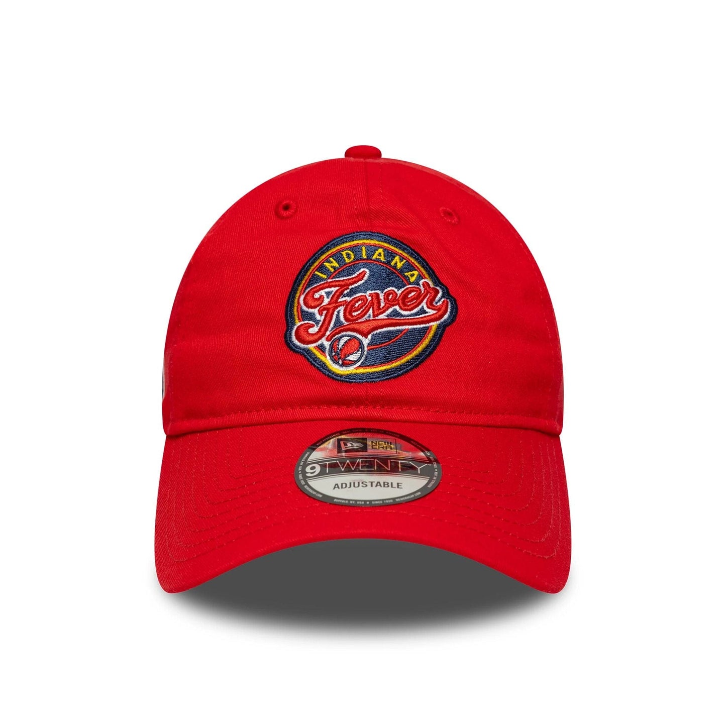 This is a Indiana Fever WNBA 2025 All Star Game Red 9TWENTY Adjustable Cap 3