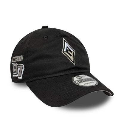 This is a Las Vegas Aces WNBA 2025 All Star Game Black 9TWENTY Adjustable Cap 1