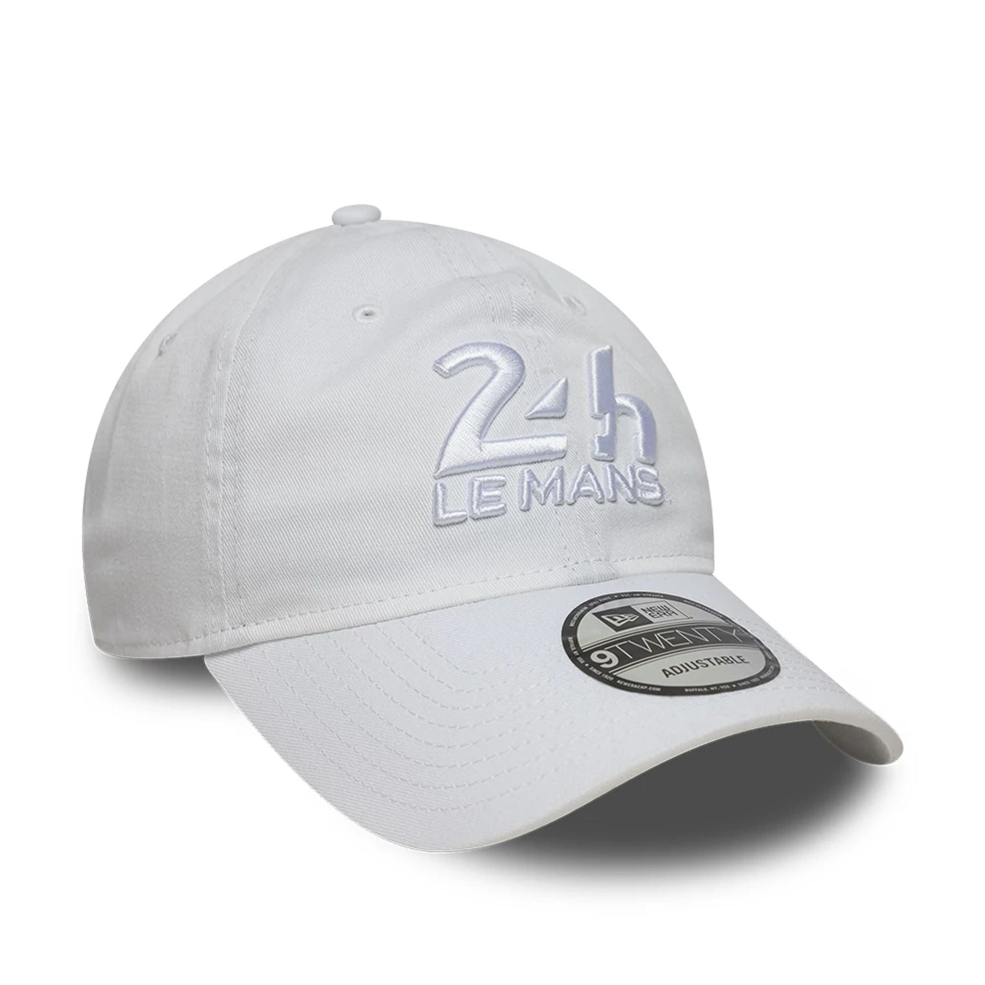 This is a 24HR Le Mans Country White 9TWENTY Adjustable Cap 3