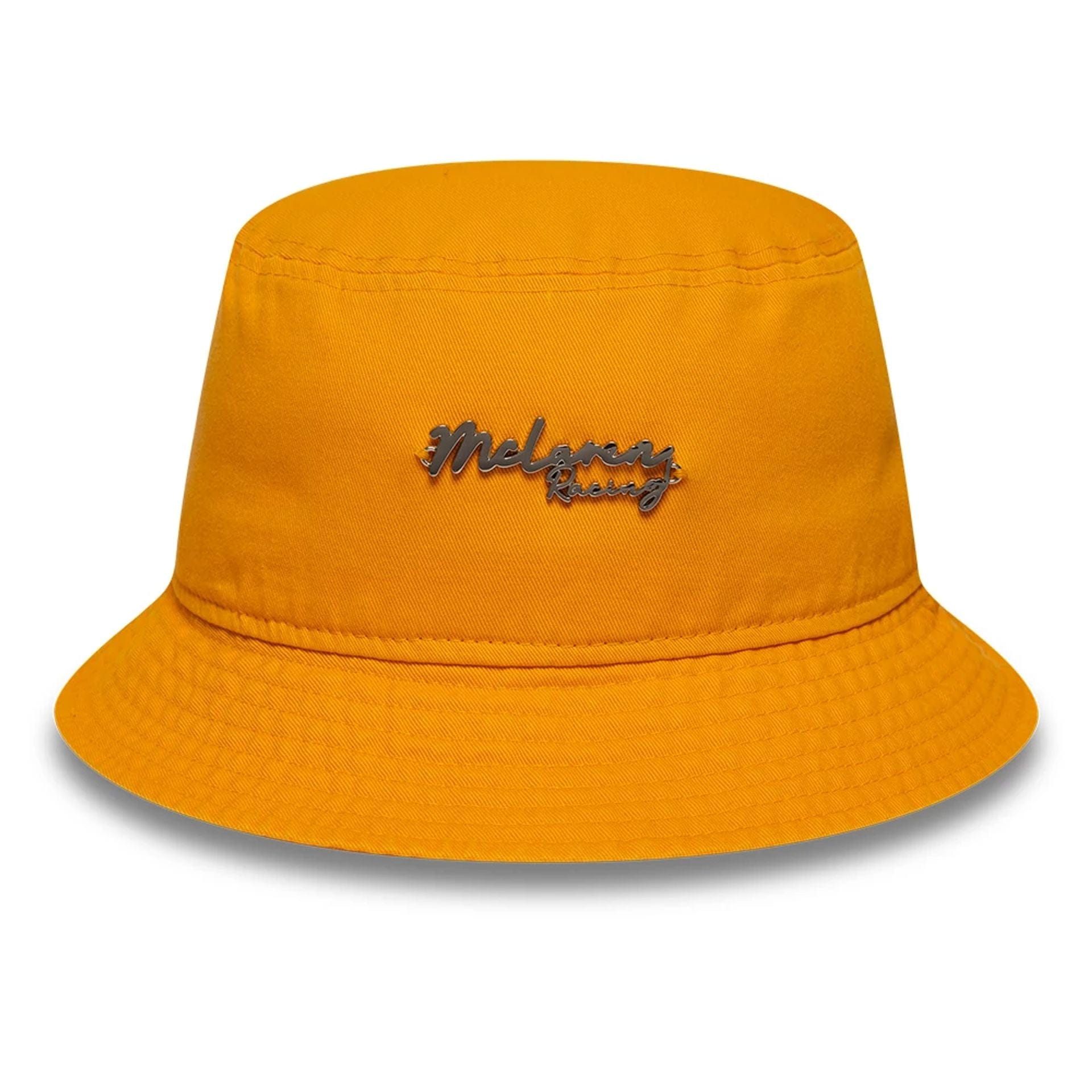 This is a McLaren x Reiss Leisure Orange Bucket Hat 2