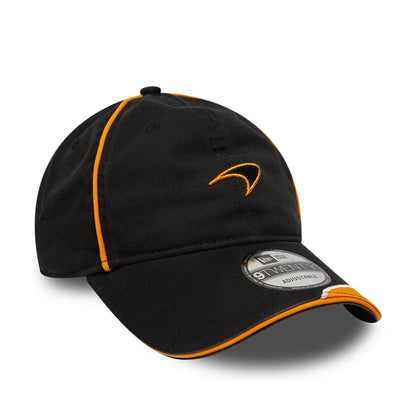 This is a McLaren x Reiss Washed Black 9TWENTY Adjustable Cap 3