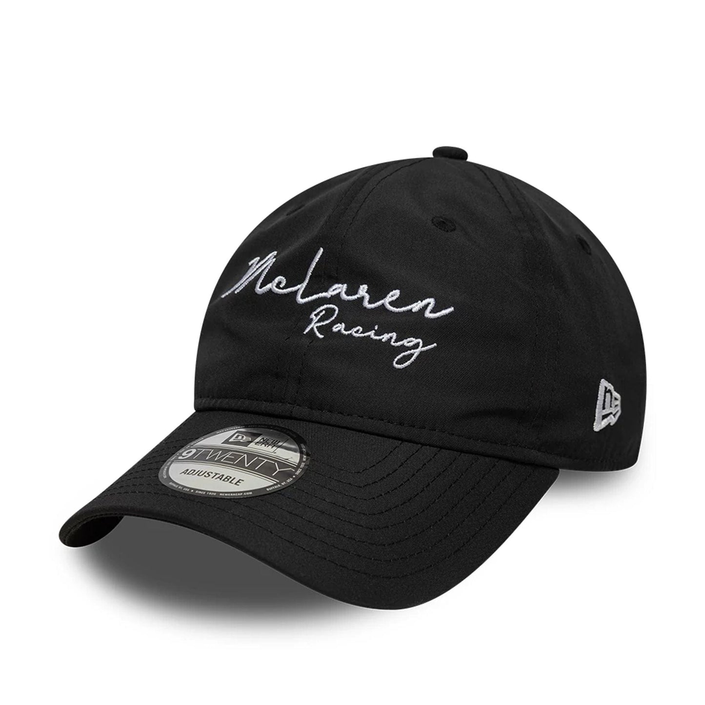 This is a McLaren x Reiss Wordmark Black 9TWENTY Adjustable Cap 3