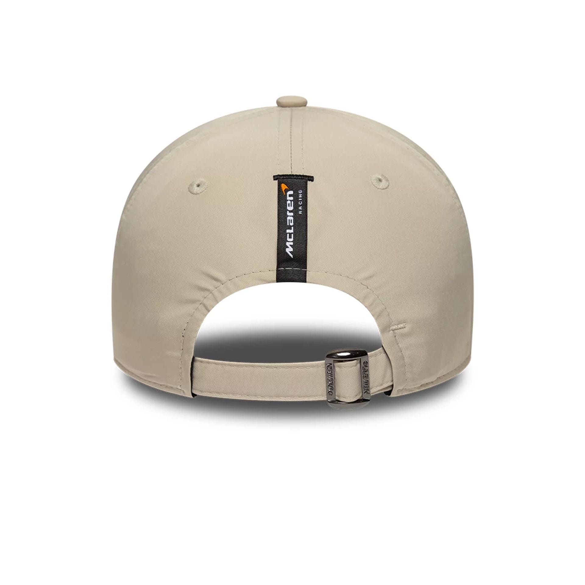 This is a McLaren x Reiss Wordmark Beige 9TWENTY Adjustable Cap 5