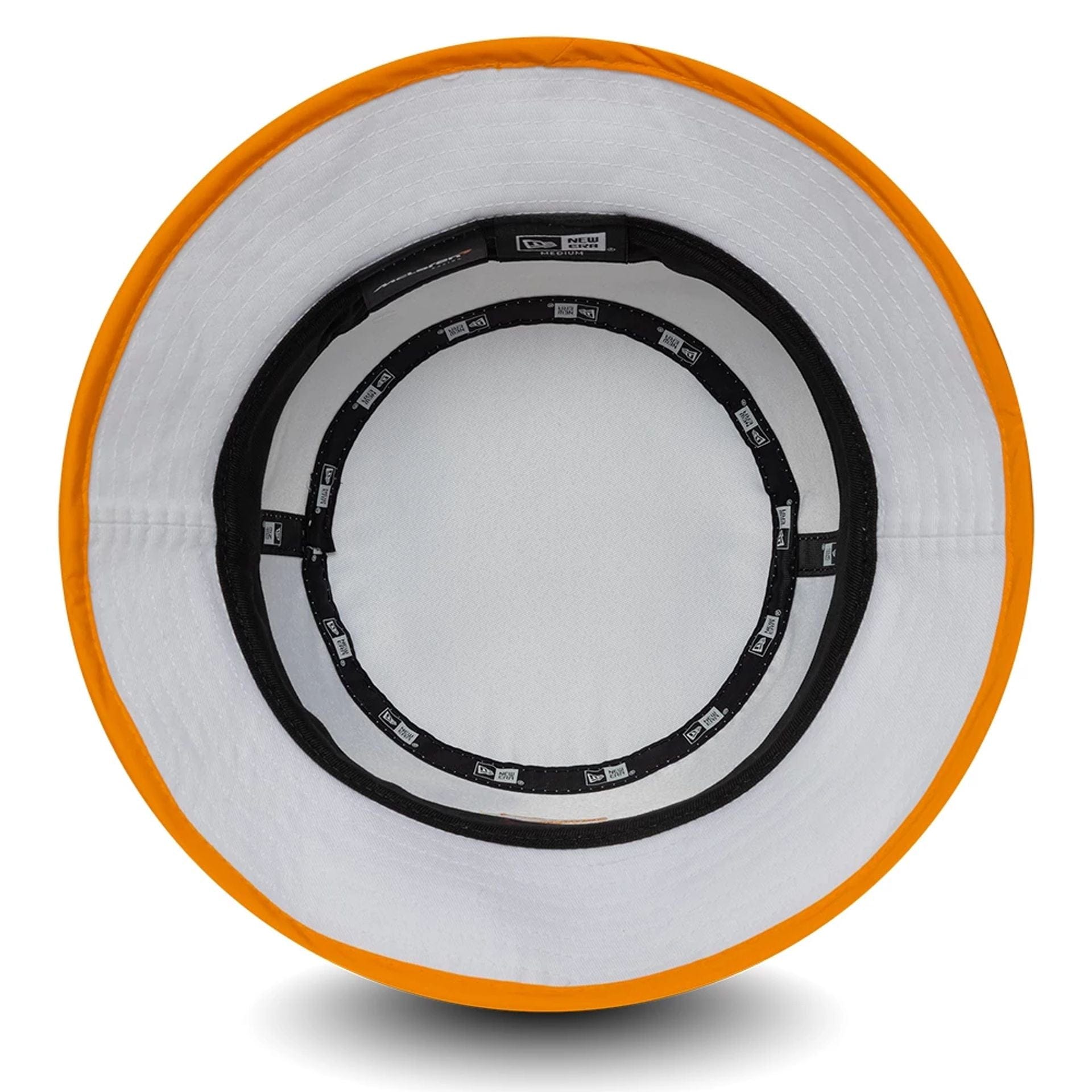 This is a McLaren x Reiss Seasonal White Bucket Hat 5