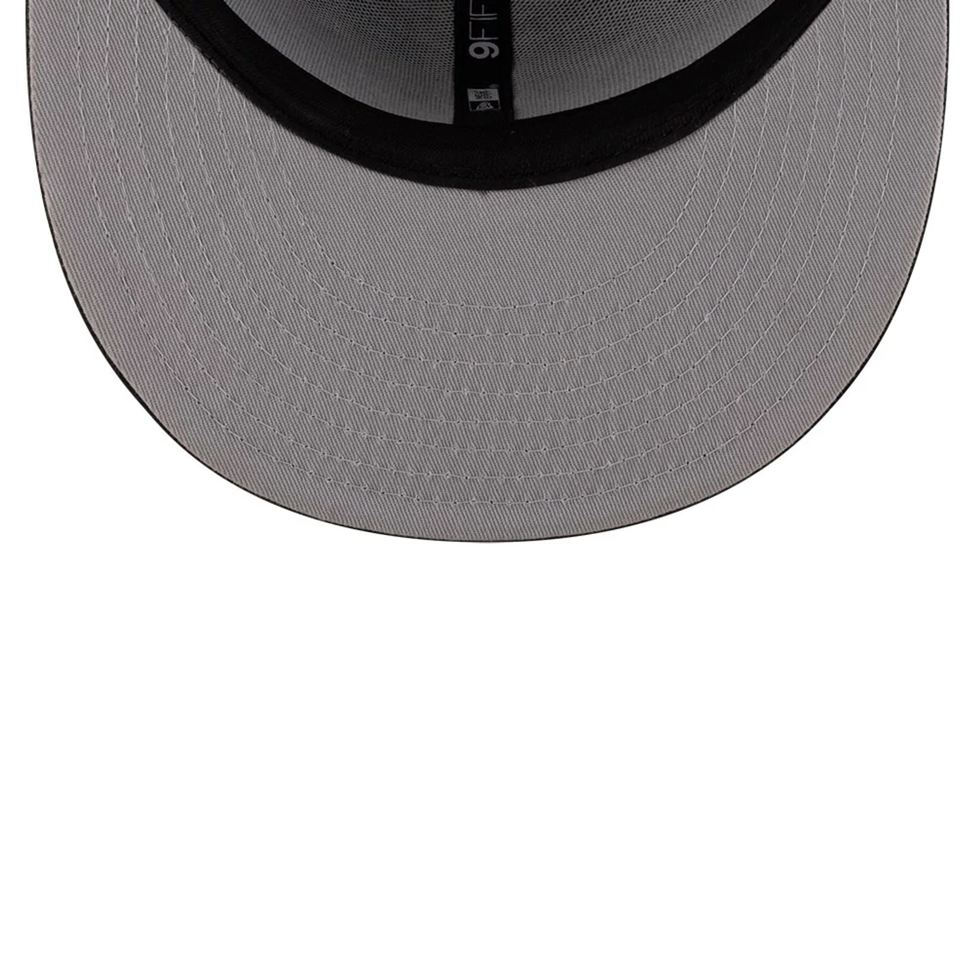 This is a NBA Conference Finals 2025 Indiana Pacers Dark Grey 9FIFTY Snapback Cap 2
