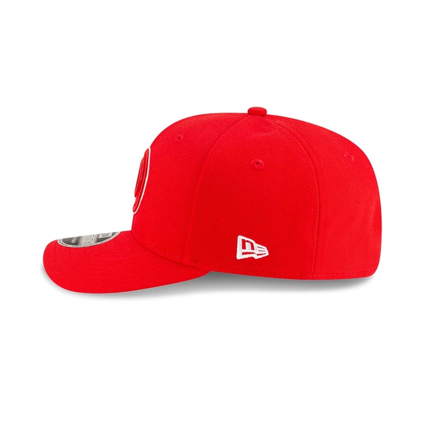 This is a Atlanta Hawks NBA Team Red 9SEVENTY Stretch Snap Adjustable Cap 5