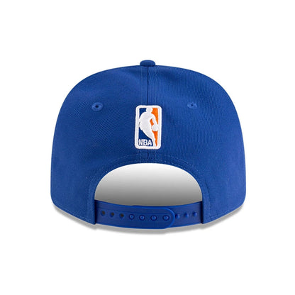 This is a New York Knicks NBA Team Blue 9SEVENTY Stretch Snap Adjustable Cap 7
