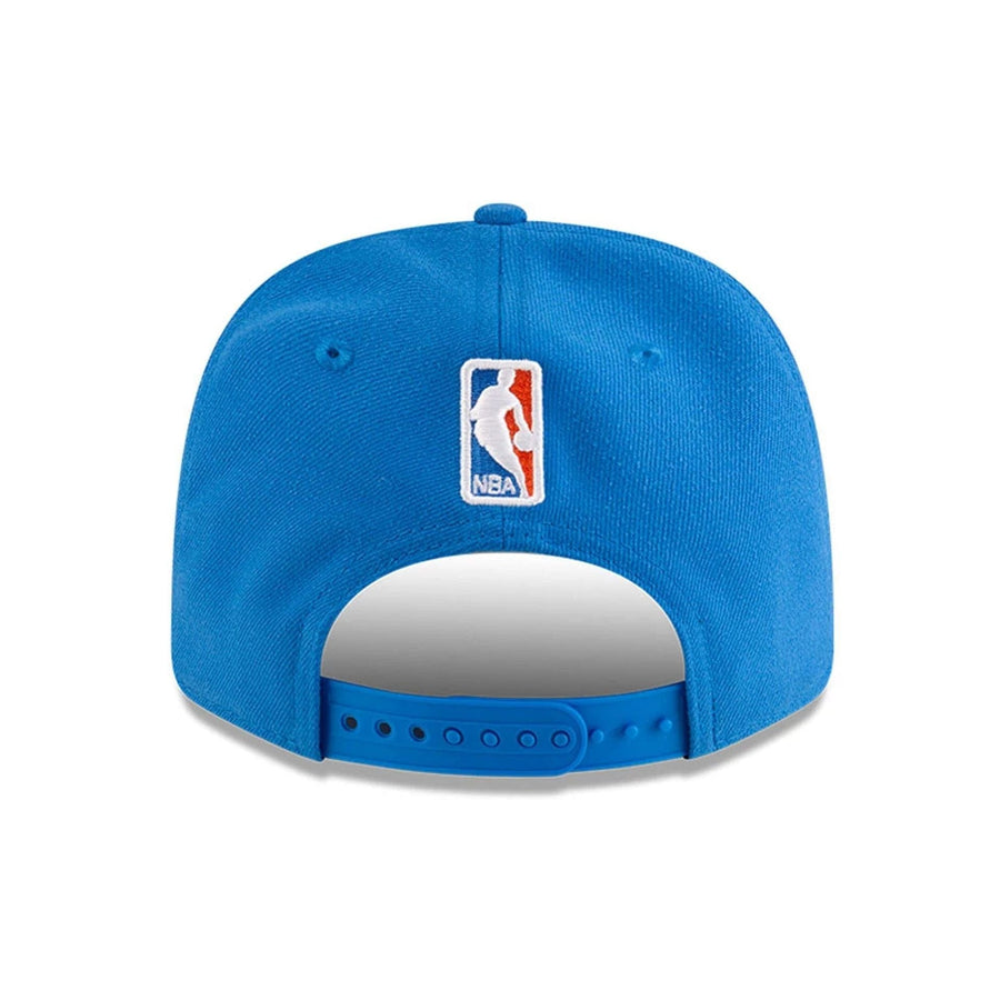 This is a Oklahoma City Thunder NBA Team Blue 9SEVENTY Stretch Snap Adjustable Cap 7