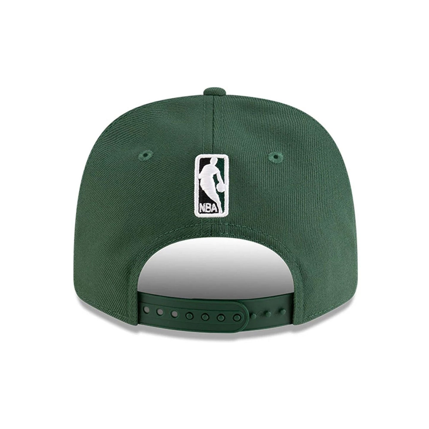 This is a Milwaukee Bucks NBA Team Dark Green 9SEVENTY Stretch Snap Adjustable Cap 7