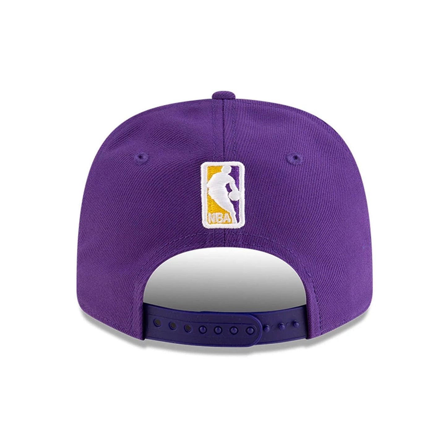 This is a LA Lakers NBA Team Purple 9SEVENTY Stretch Snap Adjustable Cap 7