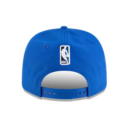 This is a Dallas Mavericks NBA Team Blue 9SEVENTY Stretch Snap Adjustable Cap 7