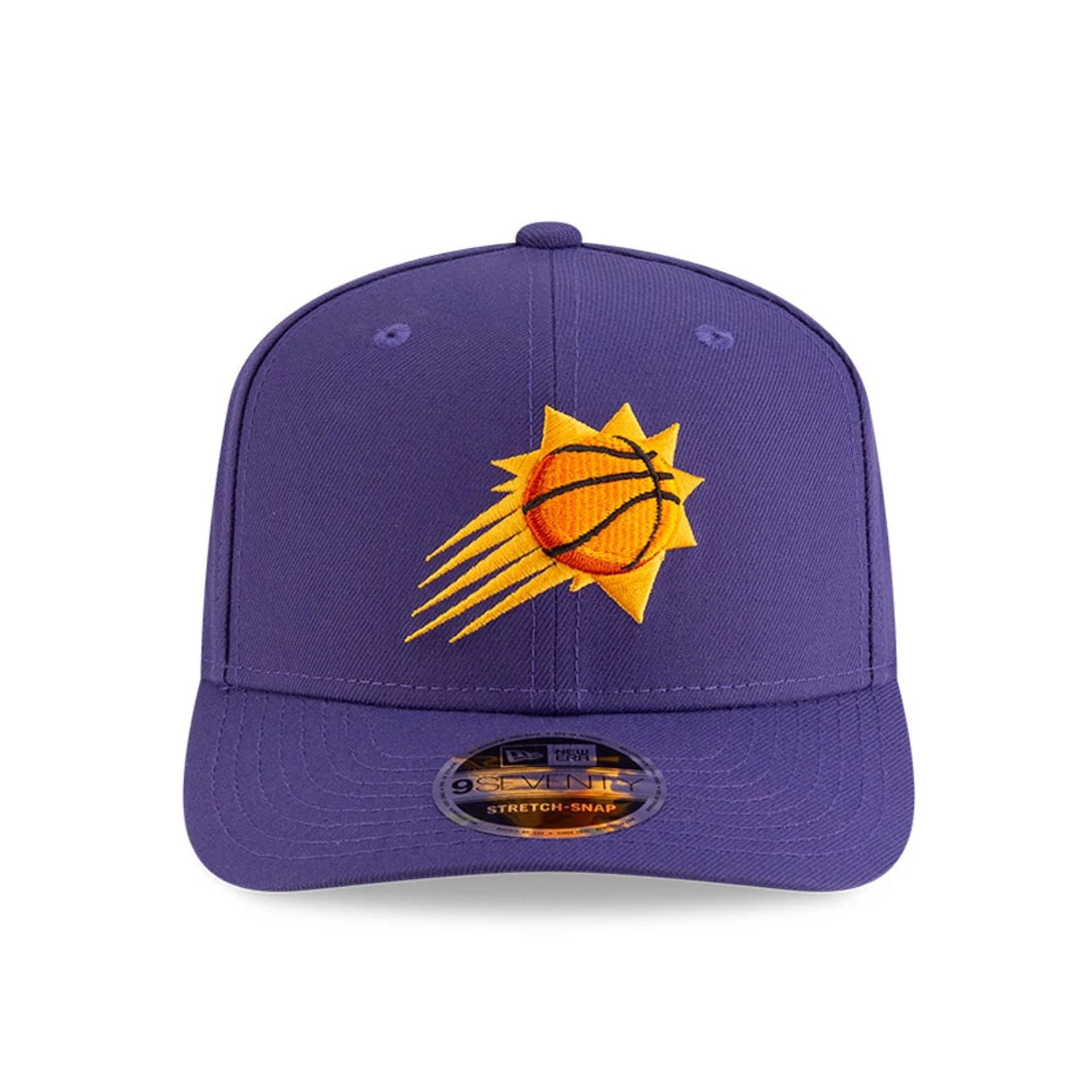This is a Phoenix Suns NBA Team Dark Purple 9SEVENTY Stretch Snap Adjustable Cap 3