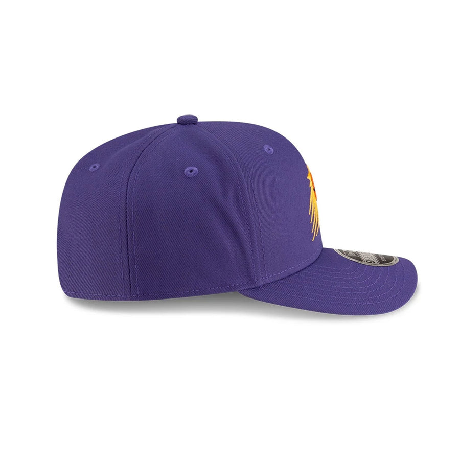 This is a Phoenix Suns NBA Team Dark Purple 9SEVENTY Stretch Snap Adjustable Cap 6