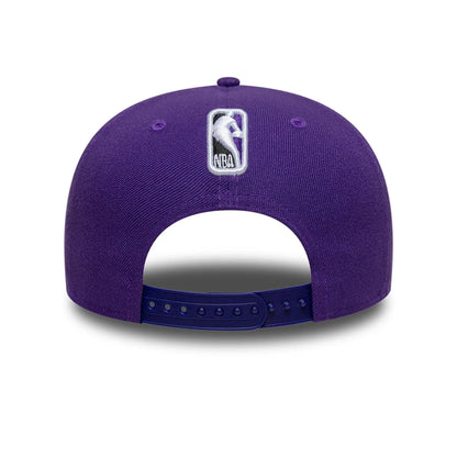 This is a Utah Jazz NBA Team Dark Blue 9SEVENTY Stretch Snap Adjustable Cap 5