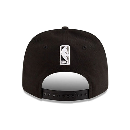 This is a Brooklyn Nets NBA Team Black 9SEVENTY Stretch Snap Adjustable Cap 7