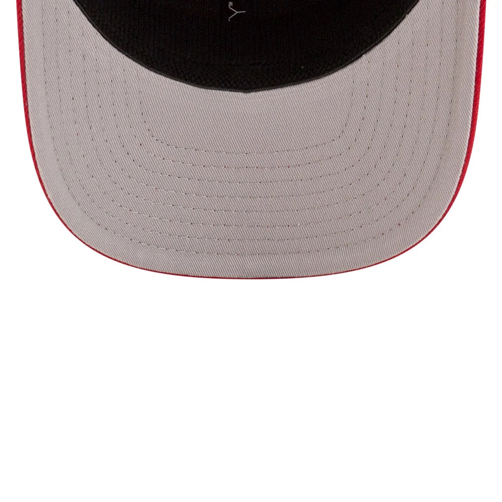 This is a Miami Heat NBA Team Dark Red 9SEVENTY Stretch Snap Adjustable Cap 2