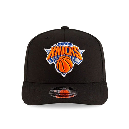 This is a New York Knicks NBA Team Black 9SEVENTY Stretch Snap Adjustable Cap 3