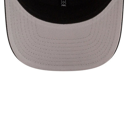 This is a LA Lakers NBA Team Black 9SEVENTY Stretch Snap Adjustable Cap 2