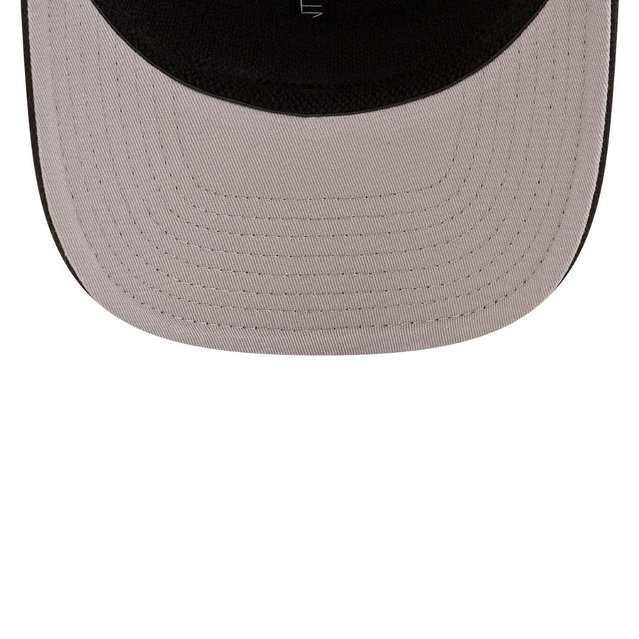 This is a Golden State Warriors NBA Team Black 9SEVENTY Stretch Snap Adjustable Cap 2