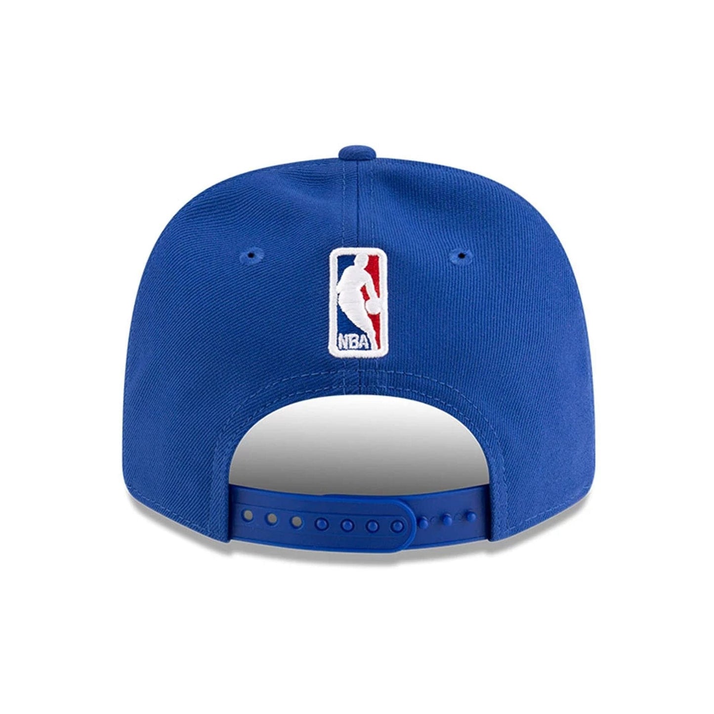 This is a Detroit Pistons NBA Team Blue 9SEVENTY Stretch Snap Adjustable Cap 7