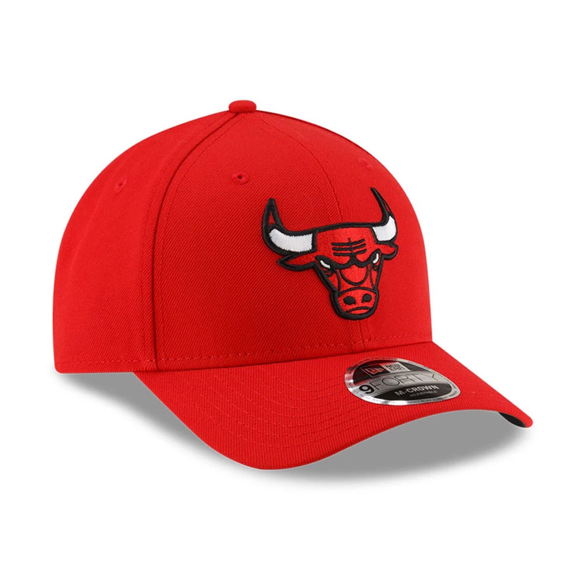 This is a Chicago Bulls NBA Team Red 9FORTY M-Crown Adjustable Cap 4