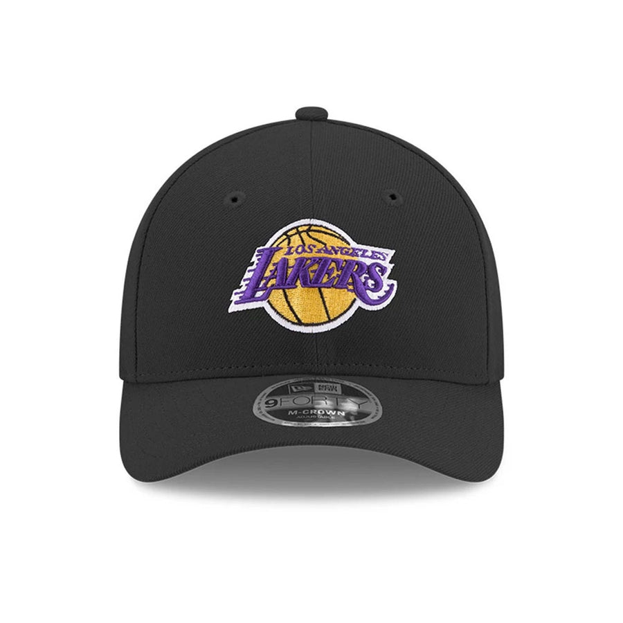 This is a LA Lakers NBA Team Black 9FORTY M-Crown Adjustable Cap 2