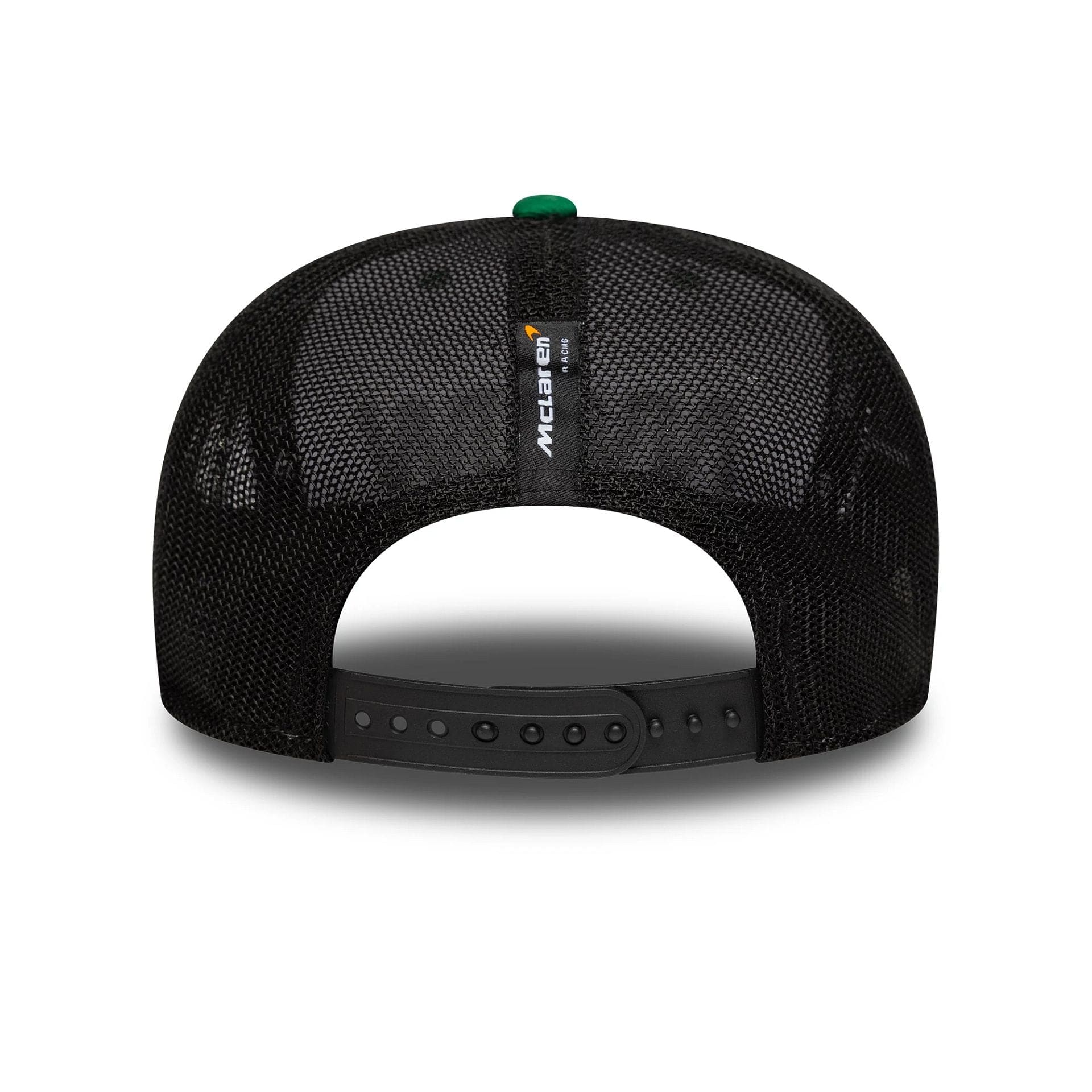 This is a Arrow McLaren Indycar Patricio O'Ward Green 9FIFTY Stretch Snap Adjustable Cap 7