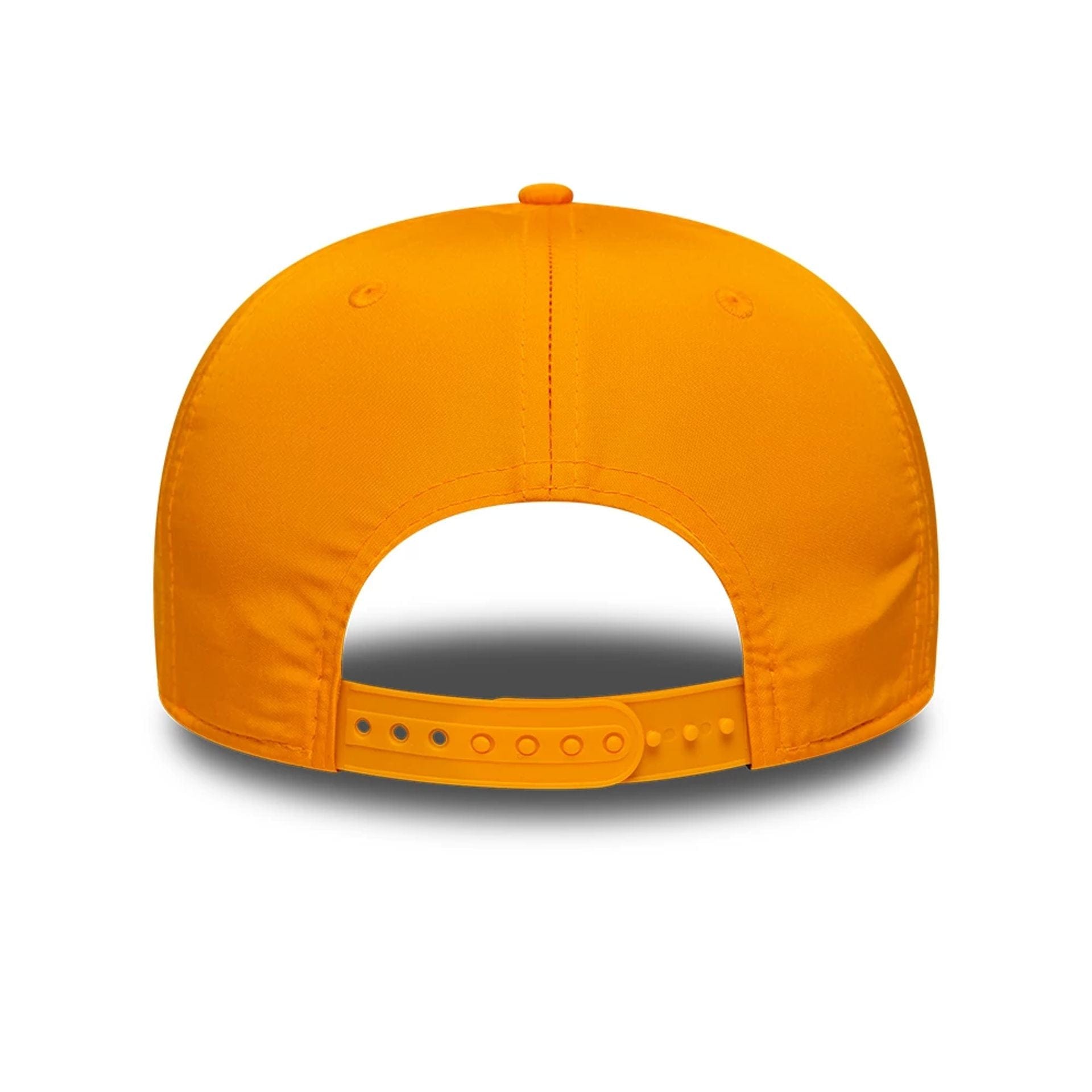 This is a McLaren Automotive P18 Stripe Bright Orange 9SEVENTY Stretch Snap Adjustable Cap 5