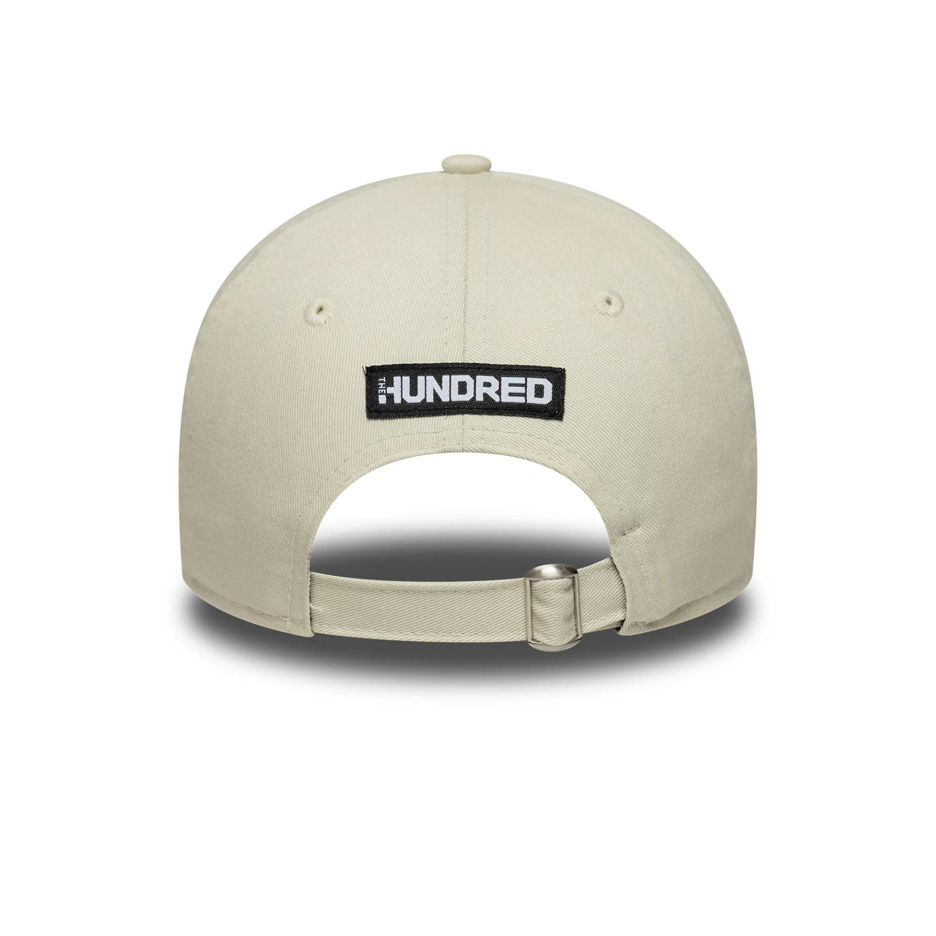 This is a London Spirit The Hundred 2025 Contrast Light Beige 9TWENTY Adjustable Cap 4