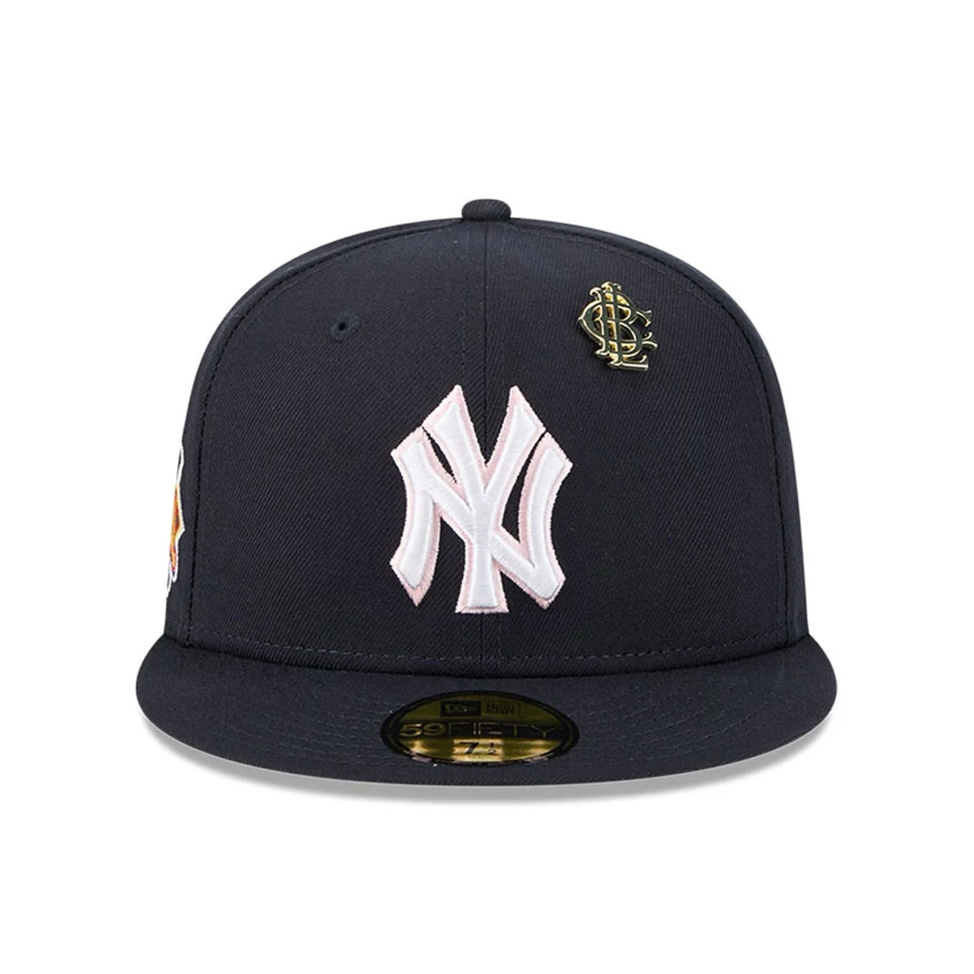 This is a New York Yankees Big League Chew Navy 59FIFTY Fitted Cap 3
