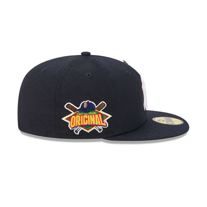 This is a New York Yankees Big League Chew Navy 59FIFTY Fitted Cap 5