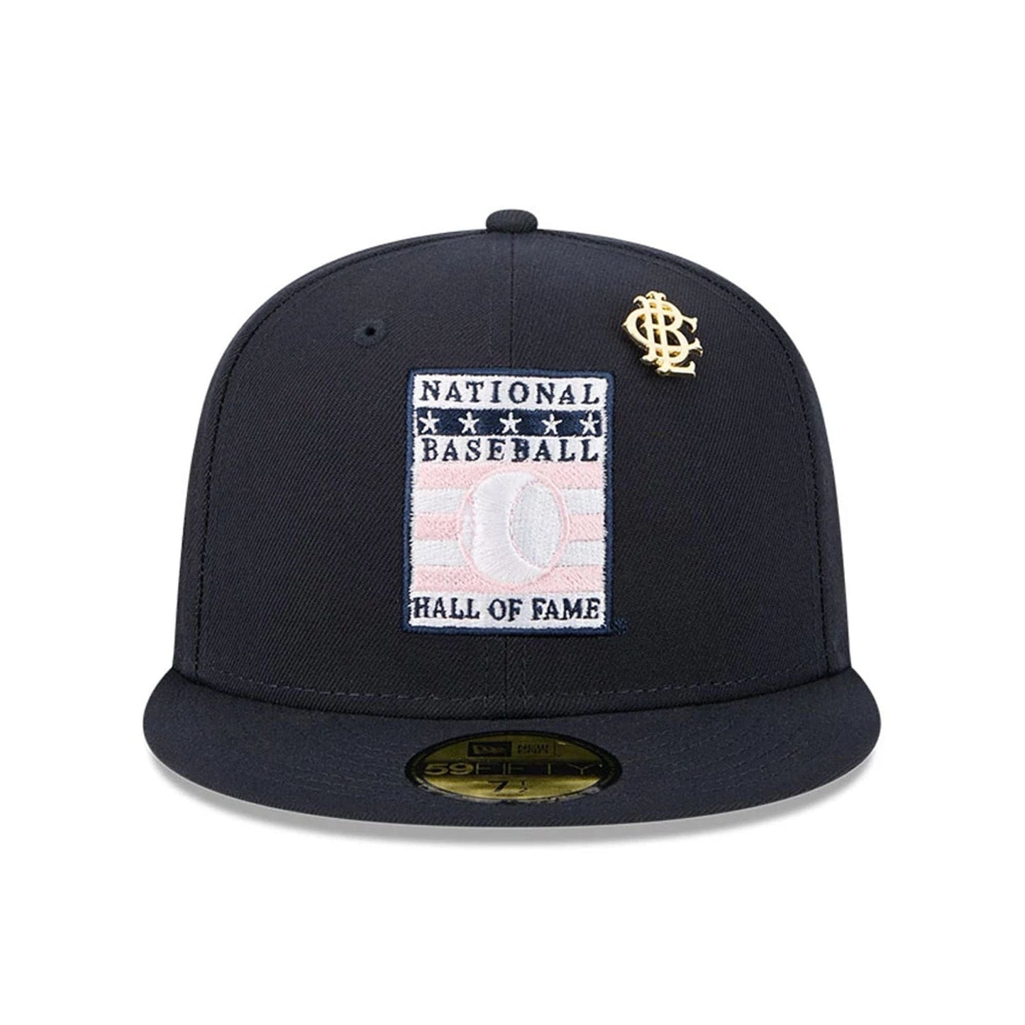 This is a Baseball Hall Of Fame Big League Chew Navy 59FIFTY Fitted Cap 3