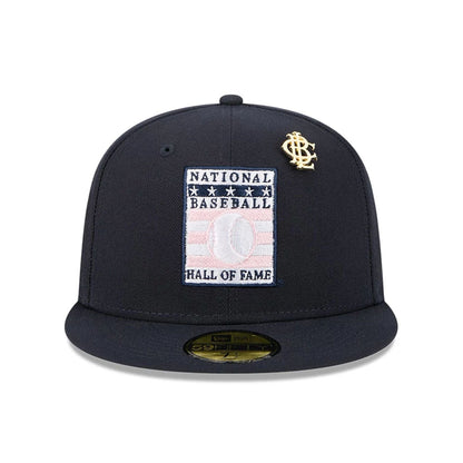 This is a Baseball Hall Of Fame Big League Chew Navy 59FIFTY Fitted Cap 3