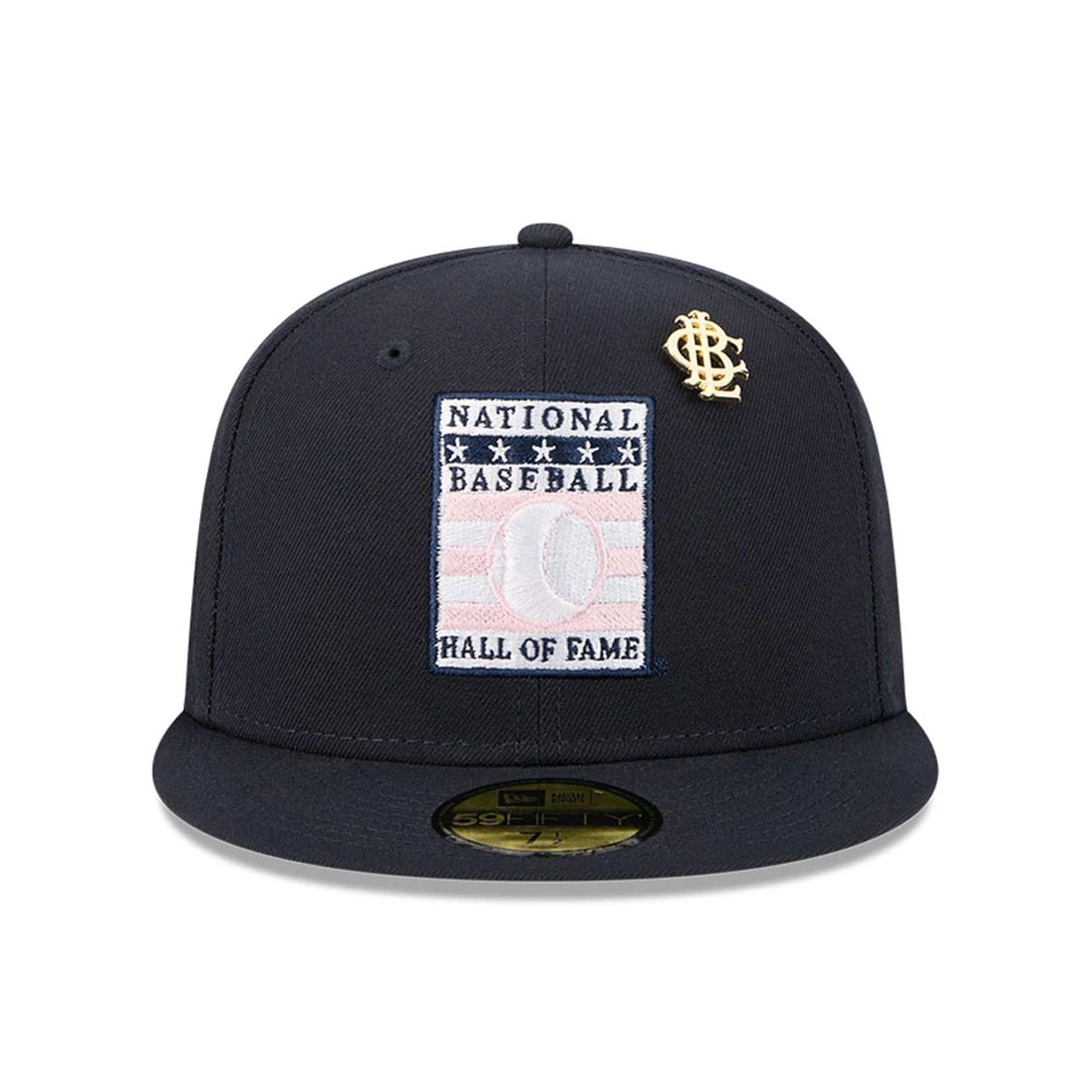 This is a Baseball Hall Of Fame Big League Chew Navy 59FIFTY Fitted Cap 3
