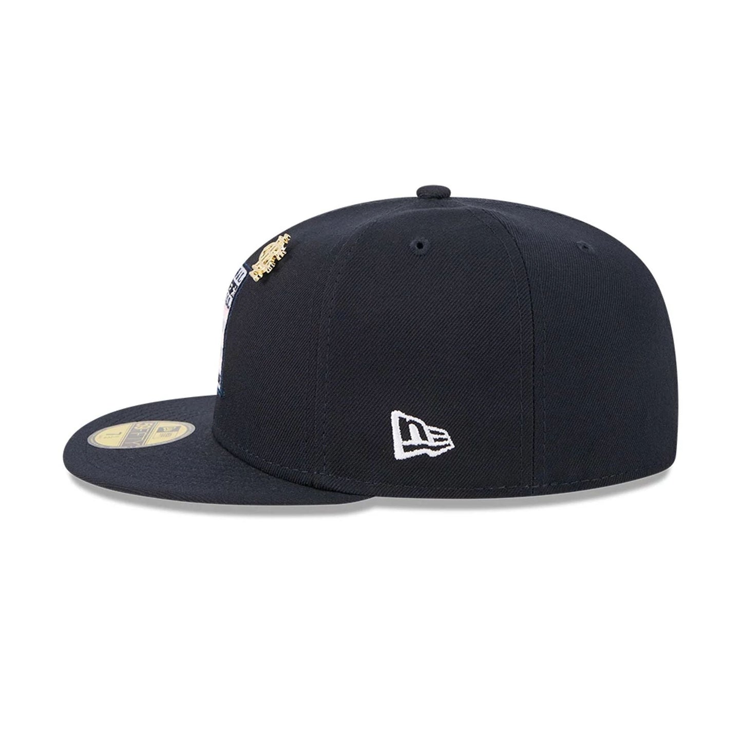 This is a Baseball Hall Of Fame Big League Chew Navy 59FIFTY Fitted Cap 6