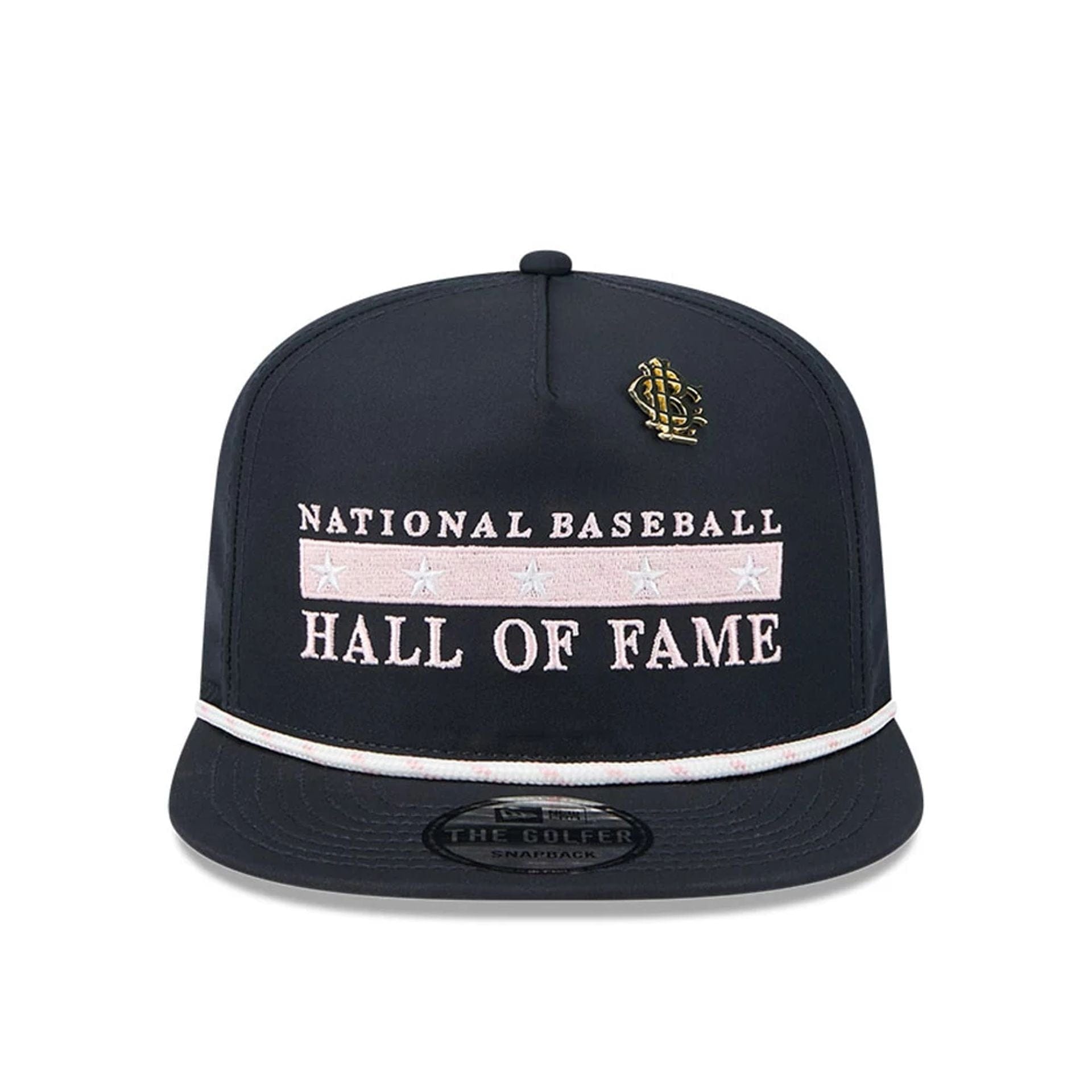 This is a Baseball Hall Of Fame Big League Chew Navy Golfer Adjustable Cap 3